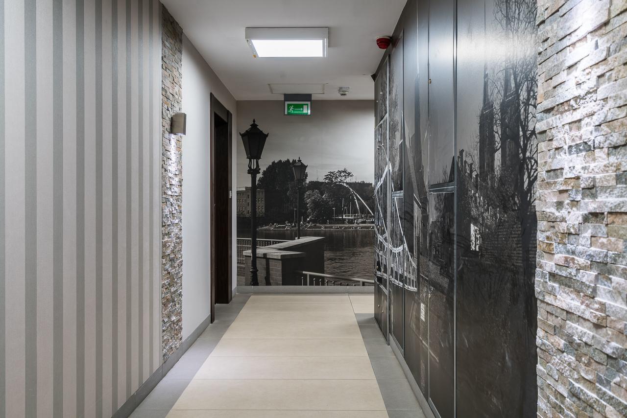 Rentplanet - Odra Tower Lejlighed Wrocław Eksteriør billede