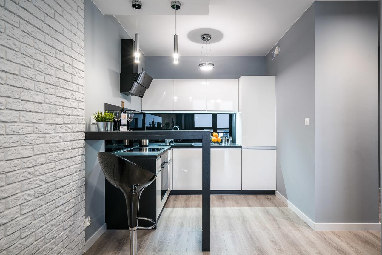 Rentplanet - Odra Tower Lejlighed Wrocław Eksteriør billede