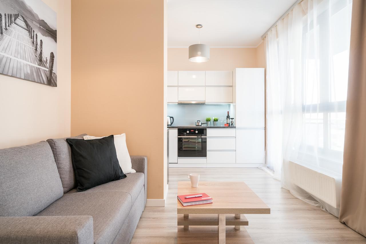 Rentplanet - Odra Tower Lejlighed Wrocław Eksteriør billede