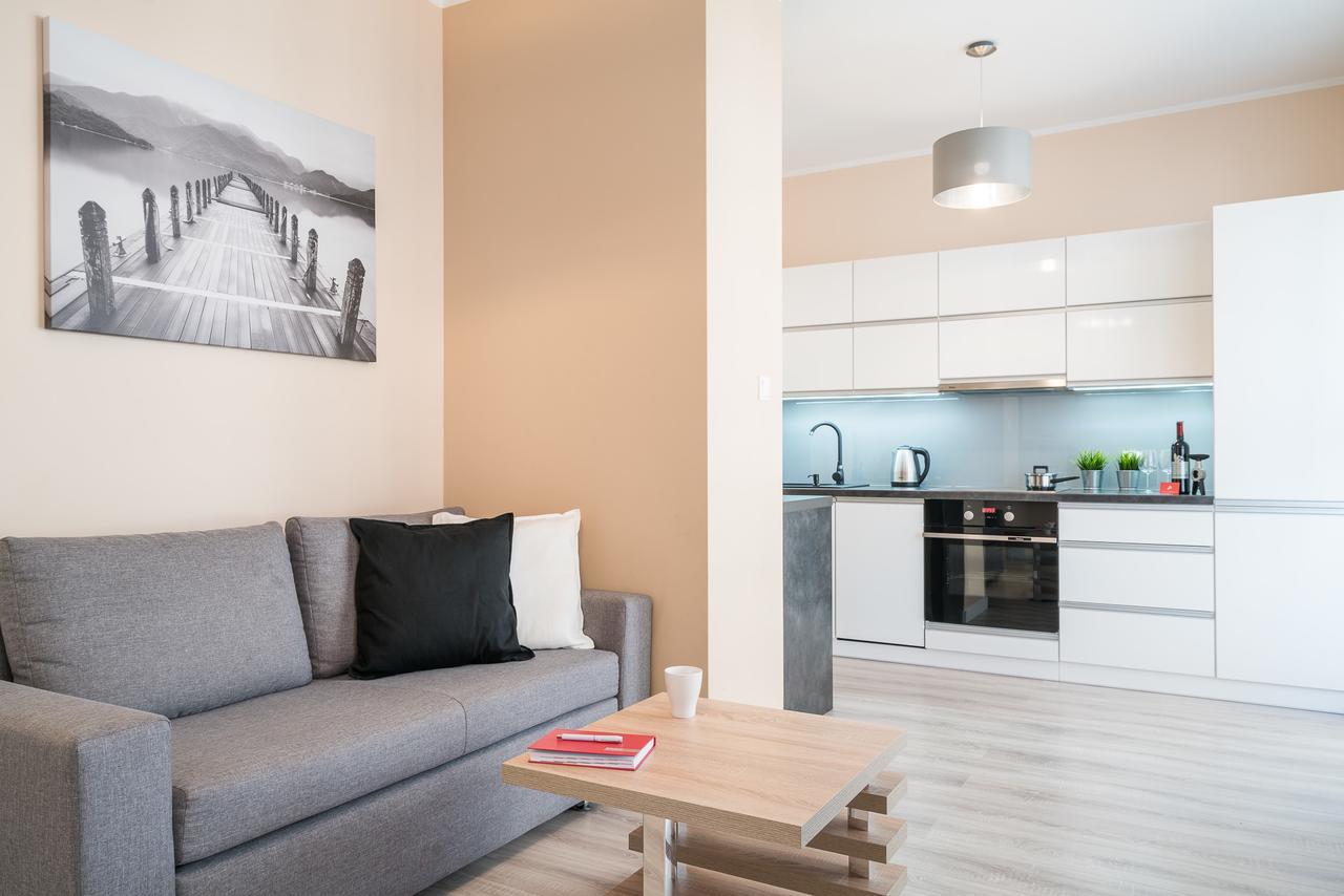 Rentplanet - Odra Tower Lejlighed Wrocław Eksteriør billede