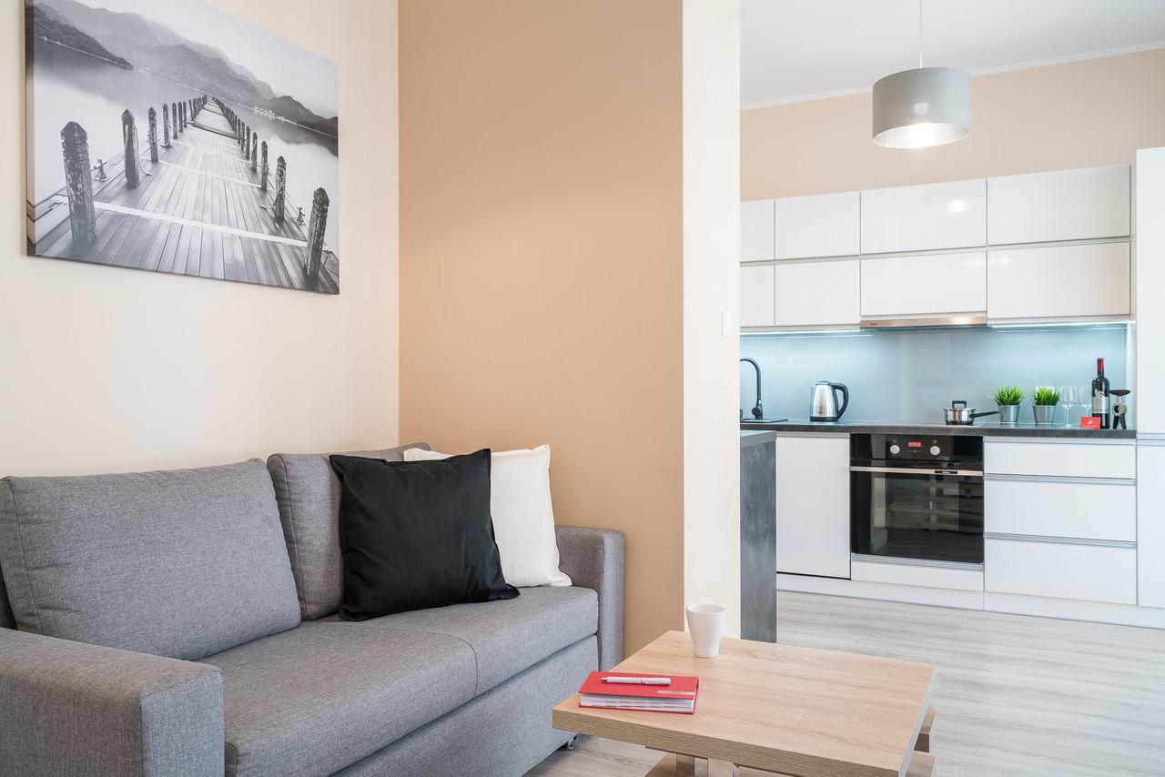Rentplanet - Odra Tower Lejlighed Wrocław Eksteriør billede